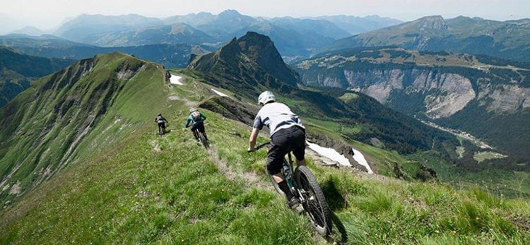 Mountain biking in the Portes du Soleil