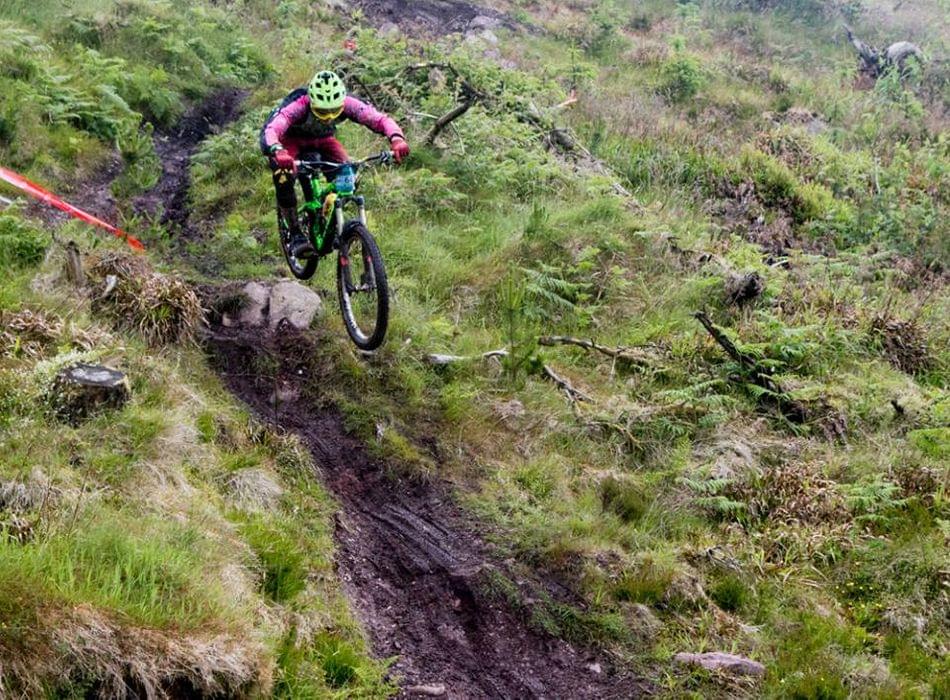 Killarney Cycling Club rider Jason Murphy at the Grassroots Enduro
